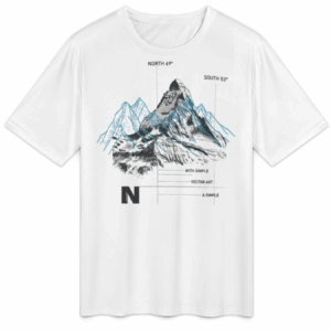Cumbre Norte – Arte Minimalista de Montaña
